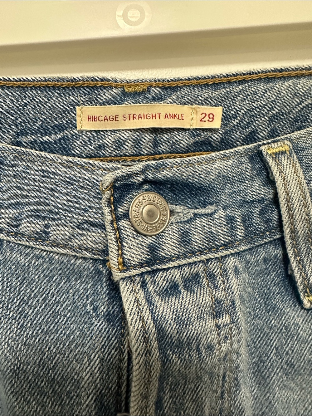 Light Blue Distressed Women’s Jeans